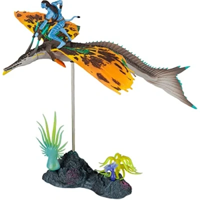 Imagen de McFarlane Juguetes, Disney Avatar, World of Pandora Skimwing and Jake Sully Avatar Movie Figura de acción Toys A Partir 8 años