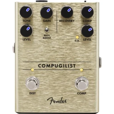 Imagen de Fender® »COMPUGILIST« Compressor/Distortion Pedal de efecto para guitarra eléctrica