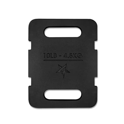 Imagen de Yes4All L329 Rucking Plato de Hierro Fundido para Mochila Platos Peso Varios Patos Disponibles (4,5kg 20kg), 4,5 KG 2 MANGO