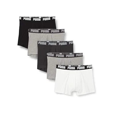 Imagen de PUMA Boxer Hombre, Blanco/Gris/Black, XXL