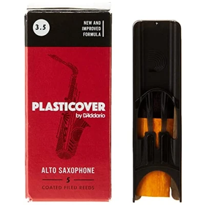Imagen de Rico Plasticover 3.5 Strength Reeds for Alto Sax (Pack of 5)
