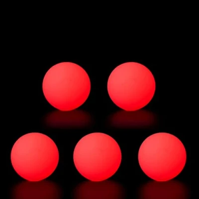 Imagen de Play Juggling Bolas Luminosas para Malabares Juego de 5 Rojo