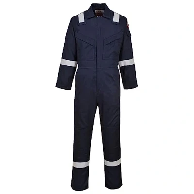 Imagen de Portwest Mono Super Ligero, Ignífugo Y Antiestático 210G, Tamaño: 4XL, Color: Marino, FR21NAR4XL
