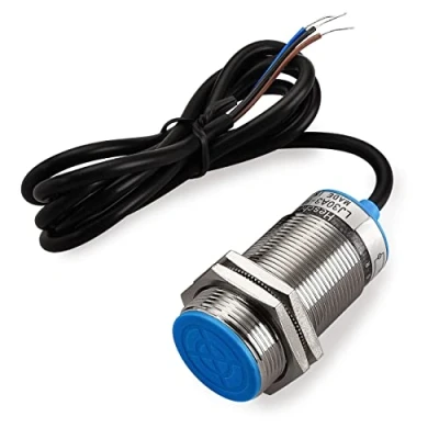 Imagen de Heschen M30 Interruptor de sensor proximidad inductivo pantalla tipo LJ30A3 10 Z/BY Detector mm 30 VDC 200 mA PNP normalmente abierto (NO) 3 hilos