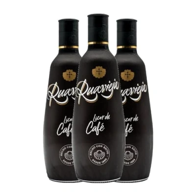 Imagen de Orujo Rua Vieja Licor de Café Ruavieja 70 cl (Caja 3 Botellas cl)