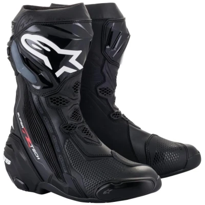 Imagen de Alpinestars Botas de moto unisex Supertech R Ankle Boot, color Negro, talla 43 EU, EU