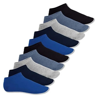 Imagen de Footstar SNEAK IT! Calcetines Tobilleros, Color Jeans, Talla 39 42
