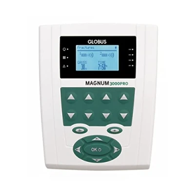 Imagen de GLOBUS Magnum 3000 Pro, Magnetoterapia Profesional 400 Gauss de Potencia, 70 Programas Certificados, para el Tratamiento Enfermedades Osteoarticulares y Recuperación tras Operaciones Ortopédicas