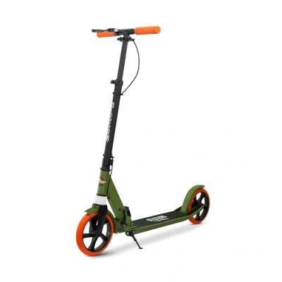 Imagen de OLSSON Patinete Scooter Cheer Rodamientos ABEC 9, Manillar con Altura Regulable (90 104CM), Plegable, puños de Silicona TPR BMX, suspensión Delantera, posapié, Ruedas 200MM PU,homologado