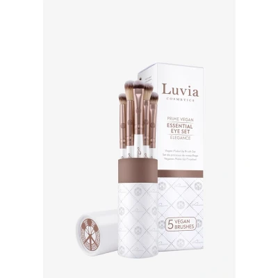 Imagen de Set de pinceles maquillaje Luvia, Essential Eye Set, ojos, 5 cosméticos veganos, para una perfecta difuminación y aplicación