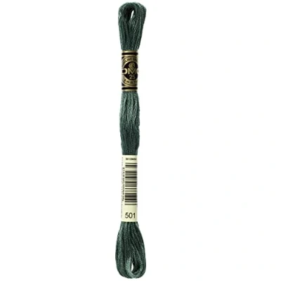 Imagen de DMC Hilo Mouliné®100% algodón Apto para todas las técnicas y todos los soportes, ideal punto de cruz Ovillos 8 m 6 hebras, disponible en 500 colores