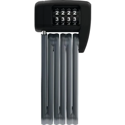 Imagen de ABUS Bordo Lite 6055C SH Cerradura plegable con soporte y código de combinación extra ligera acero especial nivel seguridad 7 60 cm Negro