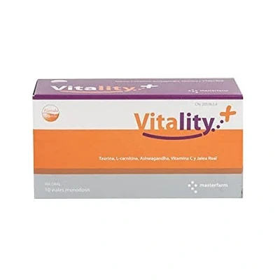 Imagen de Masterdiet VITALITY Complemento alimenticio, Bebible, 472 ml (15 viales)