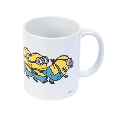 Imagen de Grupo Erik Taza Minions Dave desayuno cerámica 350 ml te café Licencia oficial, TAZ065