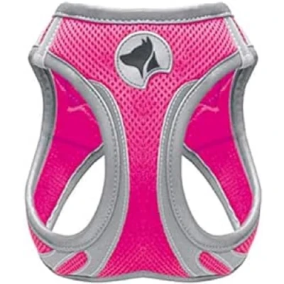 Imagen de Croci Arnés para Perros Hiking Reflective, Talla L, Color Fucsia
