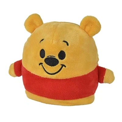 Imagen de Simba 6315870365 Disney Winnie The Pooh, Pooh Oso y I Aah Figura de Peluche Reversible (8 cm, 2 Caras), para niños a Partir los Primeros Meses Vida