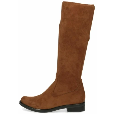 Imagen de CAPRICE 9 25512 41, Botas planas para Mujer, Marrón (Brandy Stretch), 36 EU