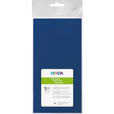 Imagen de Heyda 203310538 Papel de seda (50 x 70 cm), color azul oscuro
