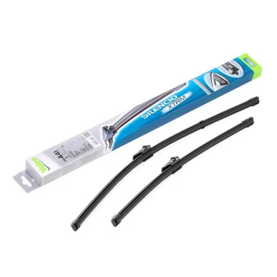 Imagen de Limpiaparabrisas Valeo Silencio X.trm, Flat Blade Set 574641 delante Sin marco Top Lock VOLKSWAGEN: Touran I, Caddy Alltrack IV Kombi norauto
