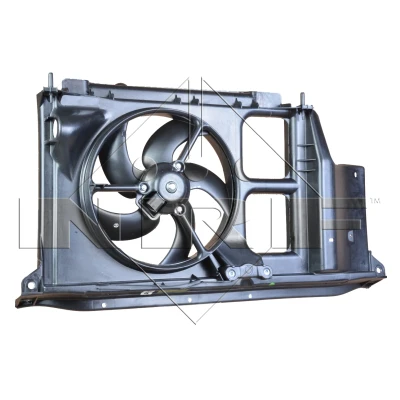 Imagen de NRF 47322 Ventilador de radiador 340 12 100 con bastidor (armazón) PEUGEOT: 206 Hatchback, SW, Furgón norauto, oscaro, mister auto