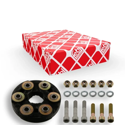 Imagen de febi BILSTEIN 03643 Flector 100 delante 140 Plus con tornillos, arandelas tuercas MERCEDES BENZ: Clase E Berlina, CLK Coupé, SLK