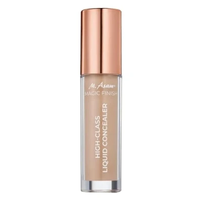Imagen de M. Asam Magic Finish High Class Liquid Concealer Beige (4 ml) Corrector líquido con ácido hialurónico y cafeína, oculta rojeces, ojeras manchas de pigmento, lápiz maquillaje alta opacidad