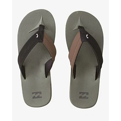 Imagen de Billabong ALL DAY Impact Chanclas de dedo, Hombre, Talla: 40, Olive Fibra sintética/tela