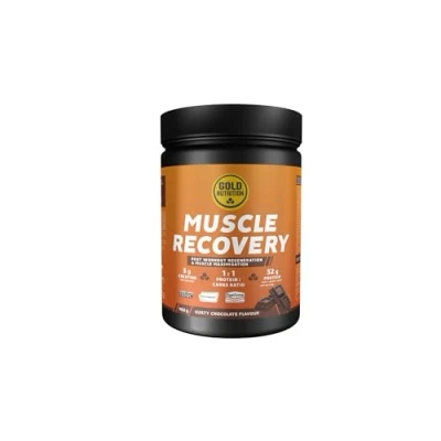 Imagen de GOLDNUTRITION MUSCLE RECOVERY Proteína hidrolizada, aislada y concentrada Hidratos de absorción rápida Creatina Creapure Chocolate900g