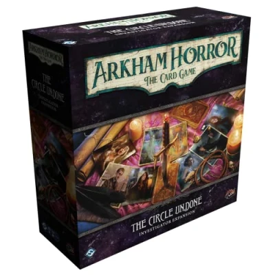Imagen de Arkham Horror The Card Game Circle Undone Investigator Expansion,Juego de misterio terror,Juego cartas cooperativas,Tiempo juego promedio 1 2 horas,Fabricado por Fantasy Flight Games