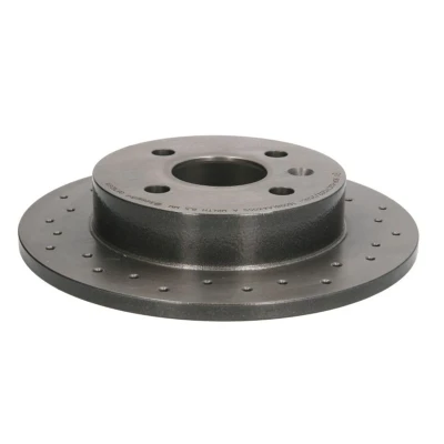 Imagen de BREMBO XTRA LINE 08.7626.1X Disco de freno 240 10 4 macizo, perforado revestido con tornillos OPEL: Astra H GTC, Hatchback, G CC