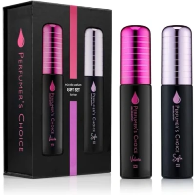 Imagen de Perfumer&#039;s Choice Nº 8 by Valerie y 2 Sofia Fragancia para mujer Set de regalo 2x50ml Eau Parfum, por Milton Lloyd