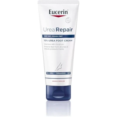 Imagen de Eucerin Crema para pies UreaRepair Plus, sin fragancia, 100 ml, el embalaje puede variar.