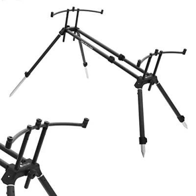 Imagen de Mikado CARP ARC 3 ROD POD Soporte para cañas de pescar (sólido, estable, variable), multicolor