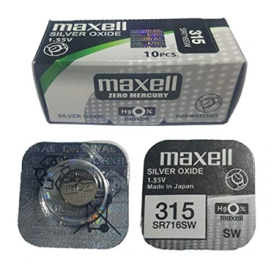 Imagen de Pilas para Relojes Modelo Maxel315. Marca Maxel