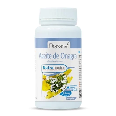 Imagen de Drasanvi Onagra Aceite 110 Perlas 500Mg Nutrabasicos 500 g