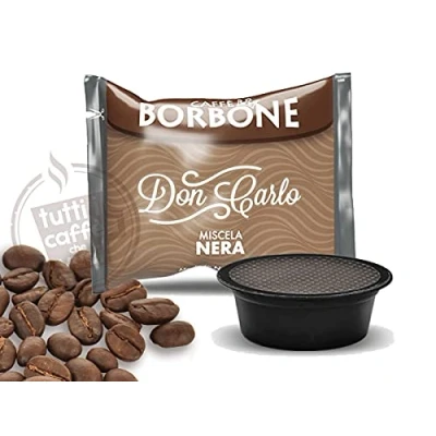 Imagen de Caffè Borbone Lavazza a Modo Mio 50 Cápsulas de café compatibles Espresso Italiano Made in Nápoles