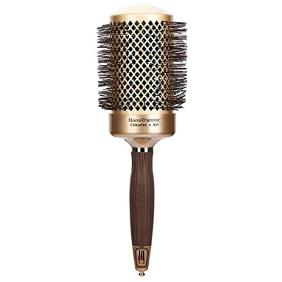 Imagen de Olivia Garden Cepillo Térmico Redondo NanoTérmico 64mm Ondulado Cerdas de Nylon