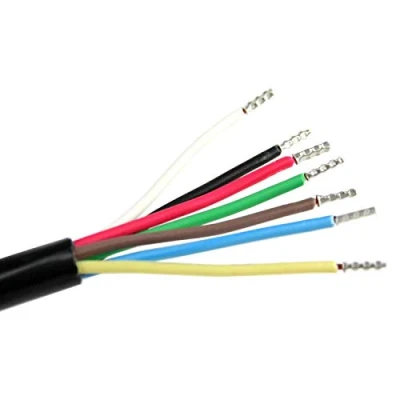 Imagen de as Schwabe Cable de automoción 7x1 Conexión 12 V para exteriores y caravanas adaptador 10 m 7 polos Accesorios autocaravanas Hecho en UE Negro I 78190