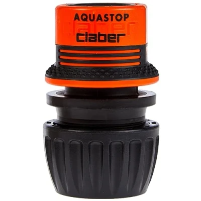 Imagen de Claber Conector aquastop 1/2 5/8 3/4&quot; gardenlife