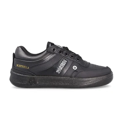 Imagen de Paredes Estrella DP100 Zapatillas Deportivas Hombre Cuero para: Color: Negro Talla: 43