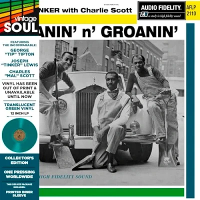 Imagen de Moanin N Groanin Vinilo Verde Tip &amp; Tinker With Charlie Scot