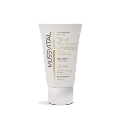 Imagen de Mussvital Dermactive Crema de Manos Muy Secas Agrieteadas, 50 ml, 24 Horas protección