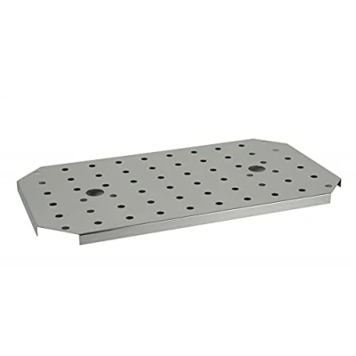 Imagen de APS GN scolapasta Acciaio inossidabile per contenitori Gastronorm, adatto 1/1 dimensioni: 25 x 45 cm, Altezza: 1,5 cm