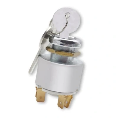 Imagen de DIYoung Interruptor de Encendido 12 V, Control del Arranque, Universal 5 Posiciones, para Automóviles, Motocicletas, Tractores y Barcos