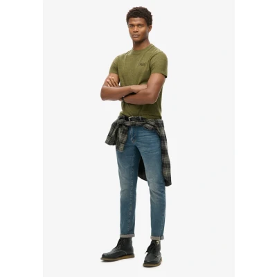 Imagen de Superdry Essential Camiseta básica, Hombre, Talla: 42, Khaki