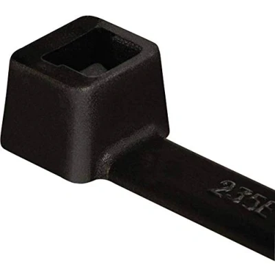 Imagen de HellermannTyton, Bridas de la serie T, Dentado Interno, Material Poliamida 6.6, UV estabilizada (PA66W), 820x8,8 mm, color Negro, 25 Piezas