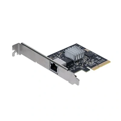 Imagen de StarTech.com ST10GSPEXNB Tarjeta de Red Ethernet PCI Express con Soporte para 5 velocidades (10G/5G/2.5G/1G, 100Mbps) Color Negro