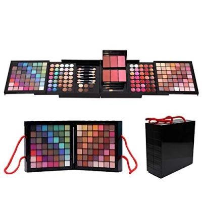 Imagen de CHSEEO Paleta de Maquillaje Set Sombras Ojos, Juego Kit para Mujeres y Niñas Caja Regalo Cosméticos #1