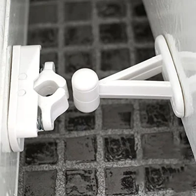 Imagen de Soporte de puerta, color blanco, para dormitorio, baño, sala estar, oficina