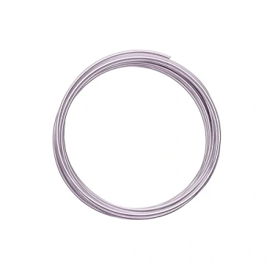 Imagen de Vaessen Creative Redondo Alambre de Aluminio, Morado (Soft Lilac), 2 mm 5 m,